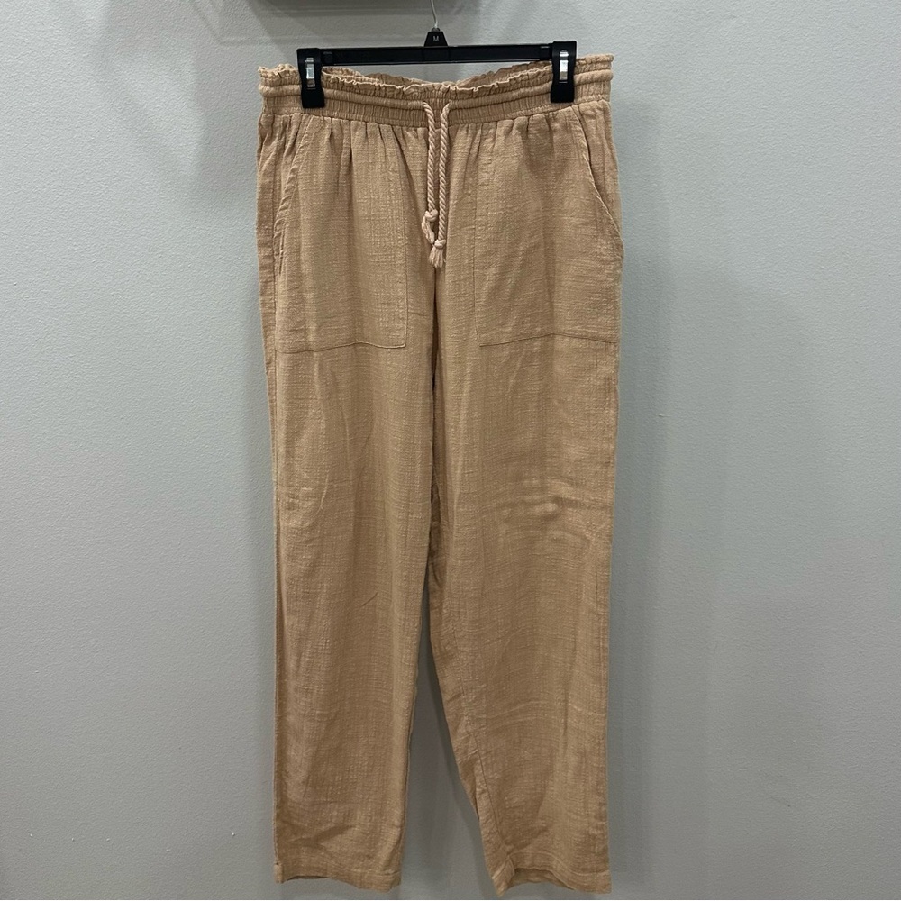 CottonOn Tan Drawstring Pants